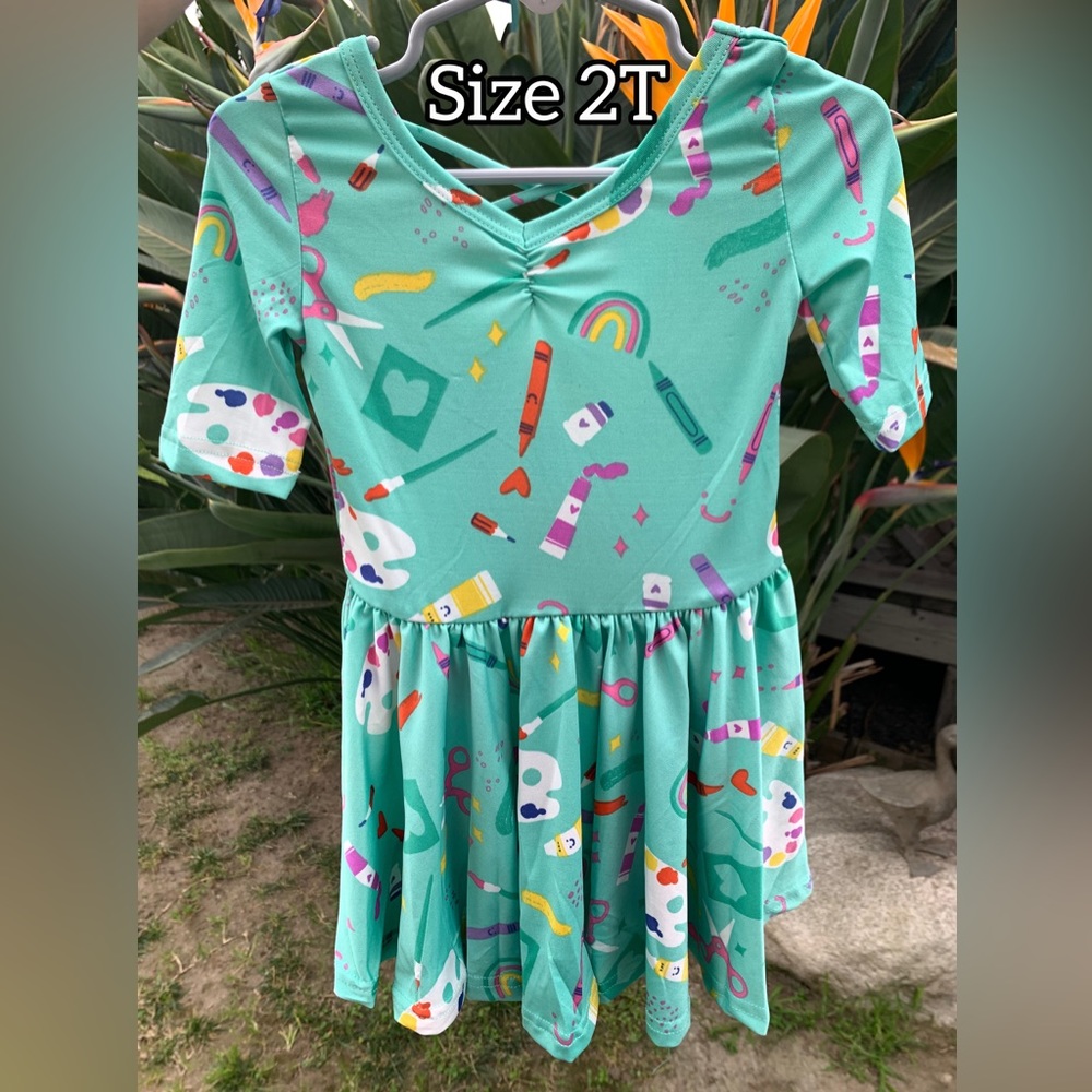 Nwt dotdotsmile dress 2T